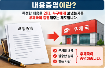 내용증명 작성방법, 처음 써도 어렵지 않게 작성하는 법
