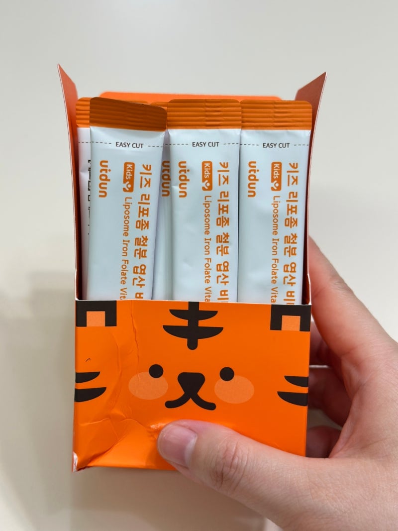 [어린이철분제] 환절기 훌쩍이는 우리 아이 기초 영양! 엇던 아기철분제 키즈비타민 엽산추....