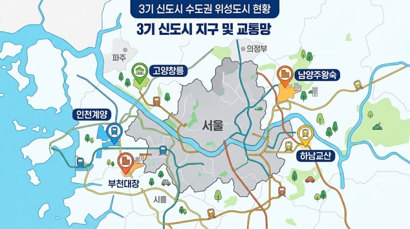 3기 신도시 청약 기회와 분양가 현황 총정리 및 지구별 일정 체크