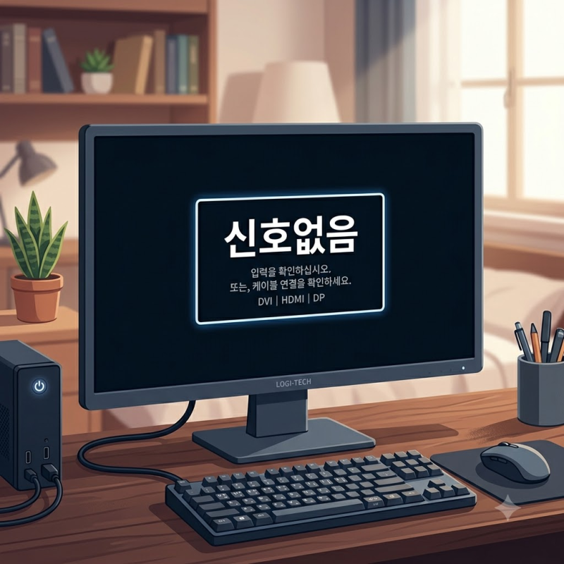 대부분 그래픽카드 고장인 줄 아는데, 화면이 안 켜지는 진짜 원인은 따로 있어요