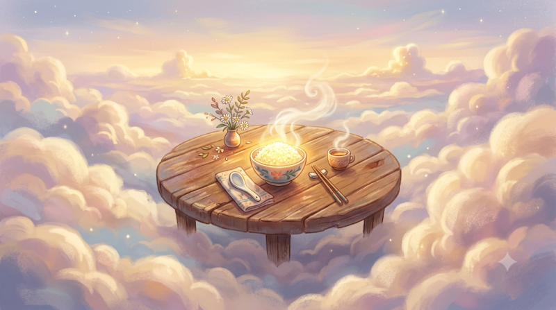 밥 먹는 꿈 해몽 - 잔칫상 받는 꿈, 맛있게 먹는 꿈 상황별 의미 총정리