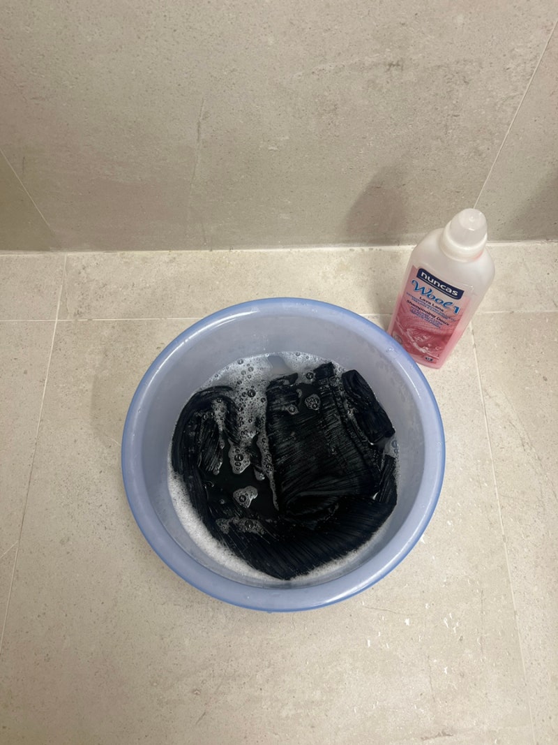 플리츠플리즈, 첫 세탁 후기
