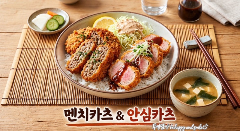 알토란 코우지 멘치카츠 & 안심카츠 레시피 다진고기돈까스 안심돈가스