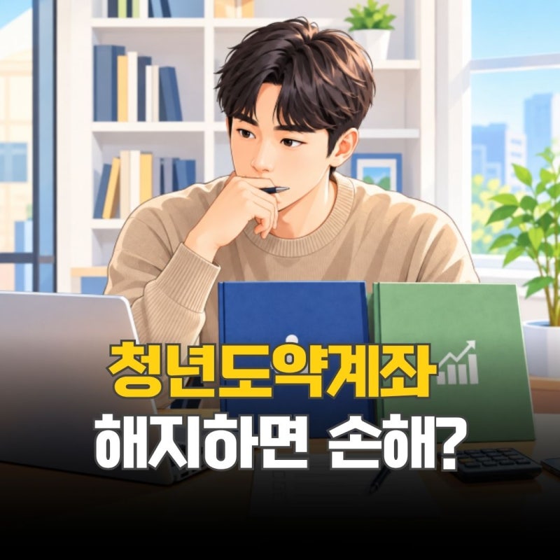 청년도약계좌 해지할까 말까? 청년미래적금 갈아타기 전 꼭 따져보세요