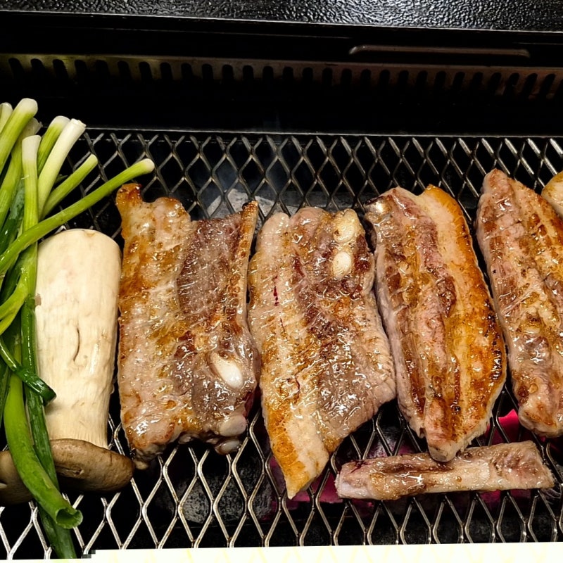 제주 공항근처 흑돼지 맛집 포크80 제주공항점 제주돼지 생갈비 포크밥 후기
