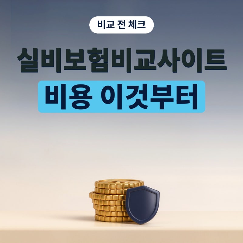 실비보험비교사이트에서 실비보험 비용 볼 때 이것부터 확인하세요 (플랜비보험)