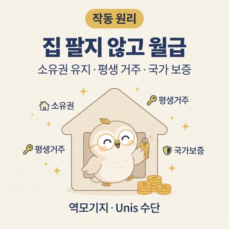 집 있고 현금 없다? 주택연금 월 지급액 총정리