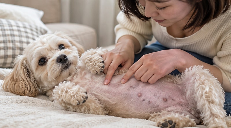 강아지 유선종양 증상 및 치료, 중성화했어도 확인해야 하는 이유