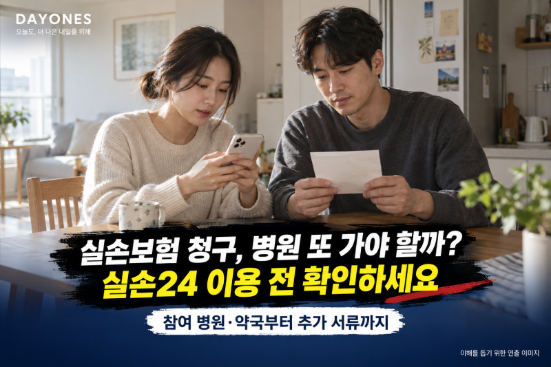 실손보험 청구하려고 병원 다시 가야 할까? 실손24 이용 방법과 미조회 대처법