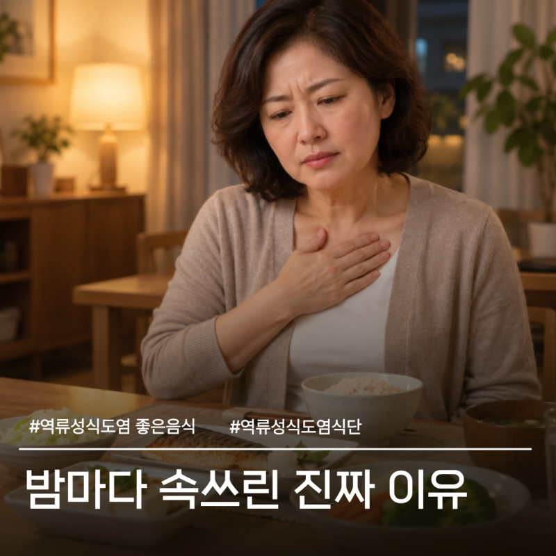 “양배추만 찾고 있었다면…” 역류성식도염 놓치기 쉬운 저녁 습관