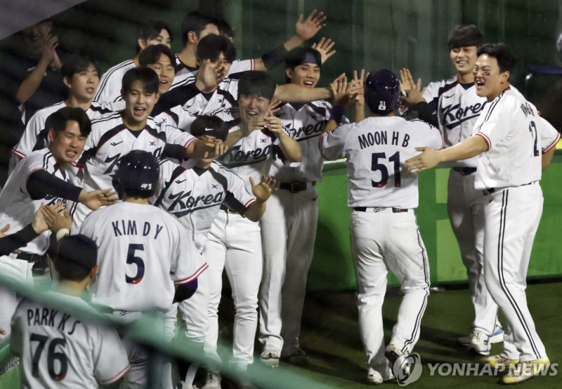 [아시안게임] 한국 야구⚾, 중국 9-2 꺾고 결승 진출…27일 일본과 금메달 리턴매치