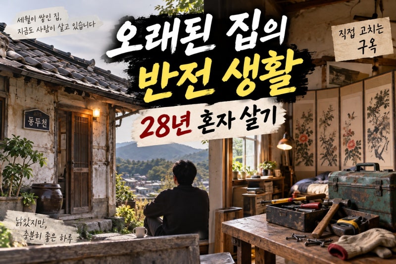 김민, 90년 동두천 구옥 자취의 실제 모습과 확인할 점