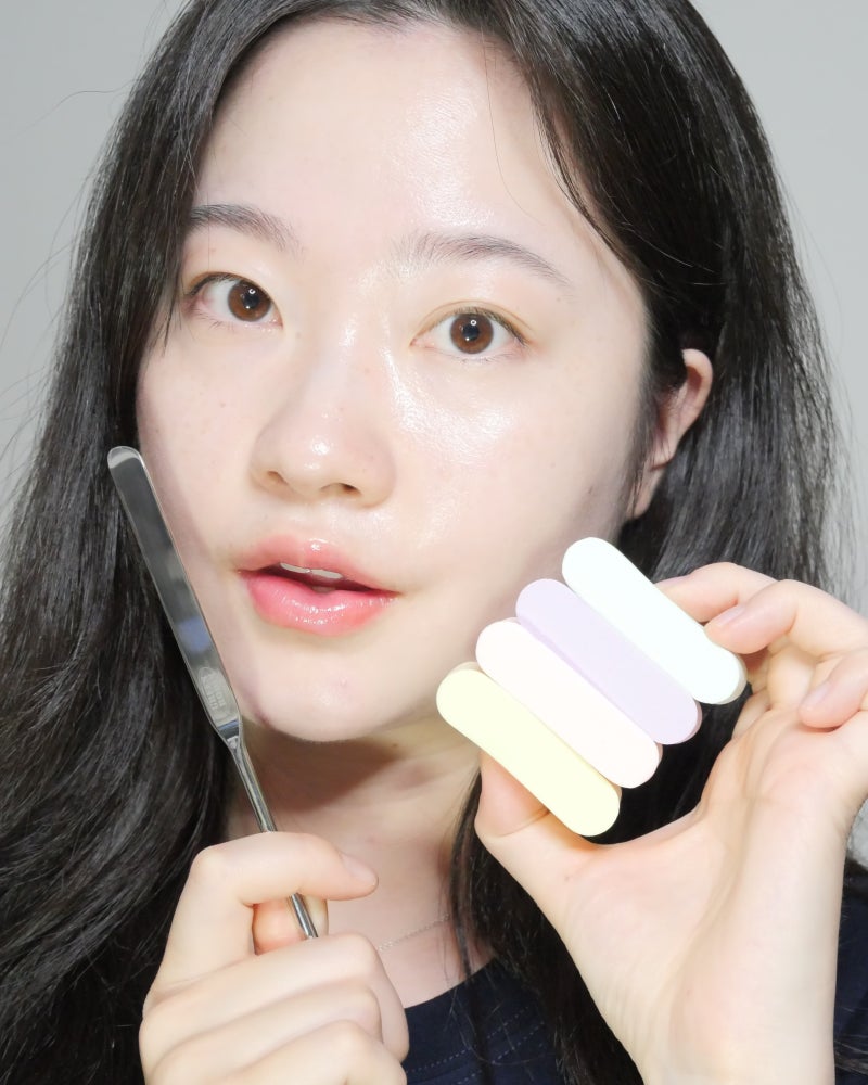 화잘먹 베이스의 비밀은? 그린로댕 떡퍼프 스파츌라 사용후기
