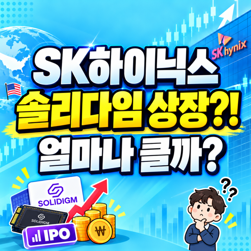 SK하이닉스 솔리다임 IPO 추진, 최태원 승부수 통할까?