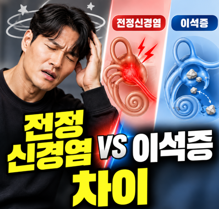김종국이 “물도 못 마셨다”고 한 전정신경염 이석증과 뭐가 다를까?