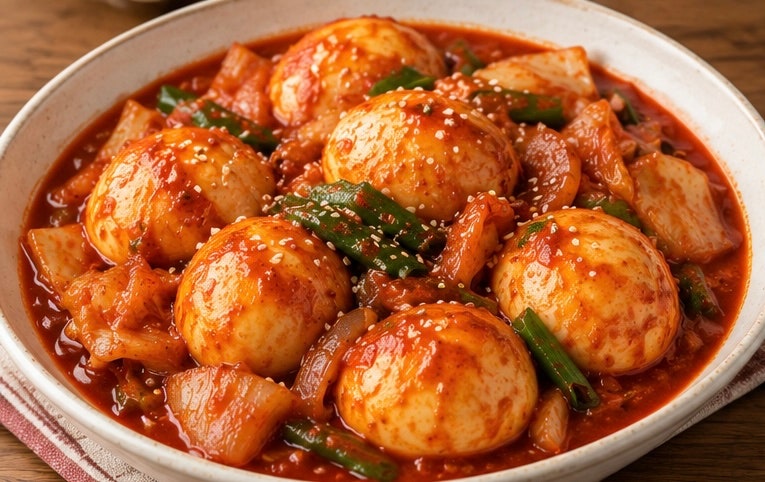명절 후 다이어트 레시피｜떡 대신 삶은 달걀로 만드는 매콤달콤 달걀볶이