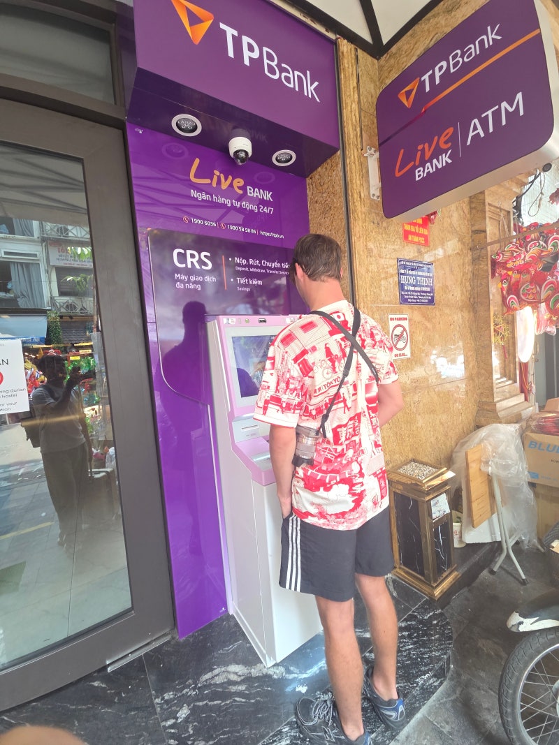 [베트남] 하노이 트래블월렛 ATM 무료 출금 꿀팁 | 수수료 없는 은행 (VP뱅크, TP뱅크 등)