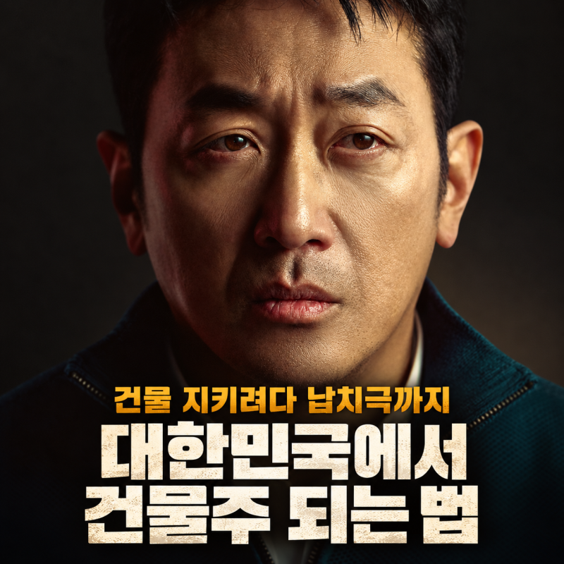대한민국에서 건물주 되는 법 기본정보, 건물 샀는데 배달 알바… 하정우가 납치극에 뛰어든....