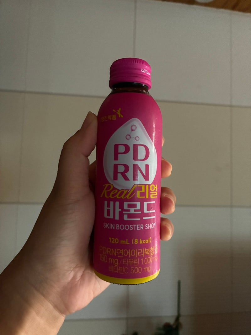 CU편의점 신상! PDRN 리얼 바몬드 스킨부스터샷 섭취 후기~!