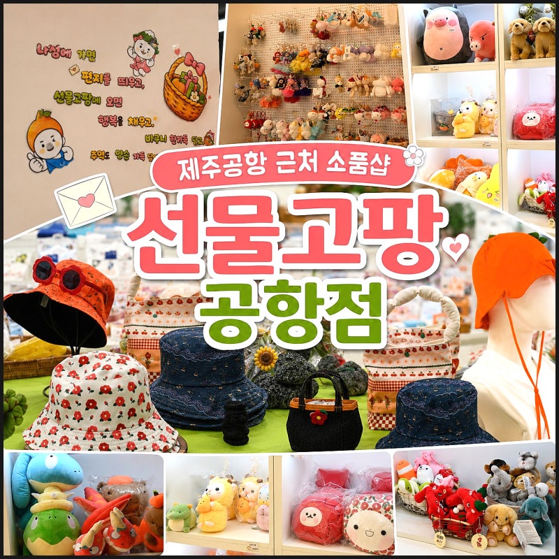 제주공항 근처 소품샵 조조할인 대박찬스