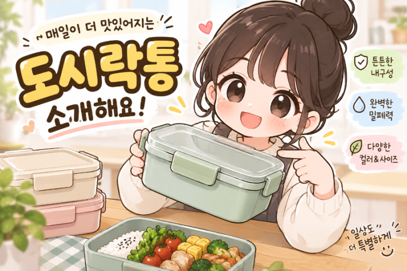 [내돈내산]도시락통,도시락 보온 보냉가방 추천