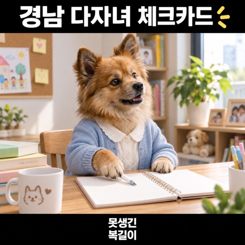 [NH농협카드] 경상남도교육청 다자녀카드, 바우처 결제법