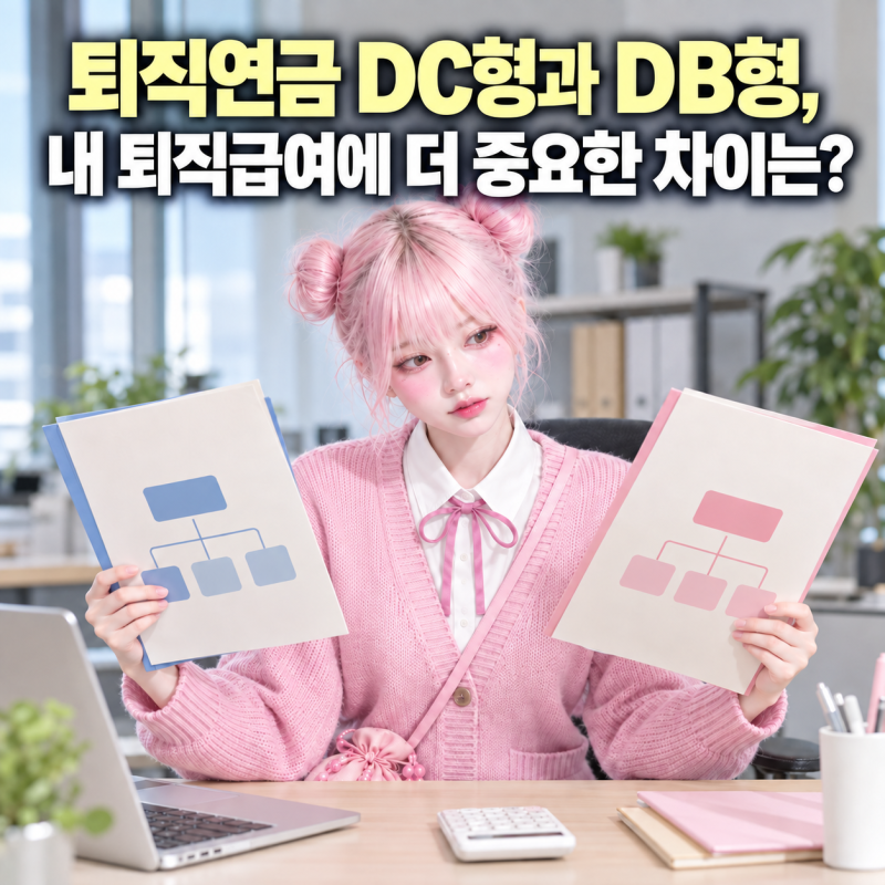퇴직연금 DC형과 DB형, 내 퇴직급여에 더 중요한 차이는?