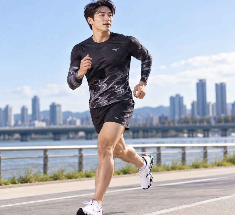 미즈노 러닝복 남자 러닝 반바지, 러닝 조깅 운동복으로 어떨까