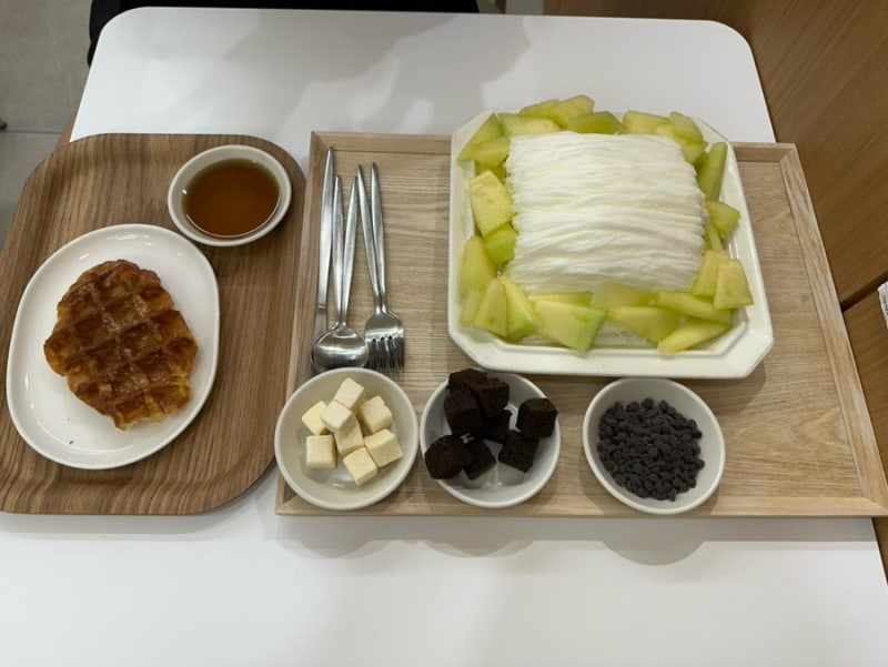 사실빙 대치점 | 입에서 사르르 녹는 실타래 메론빙수, 한티역 빙수 맛집