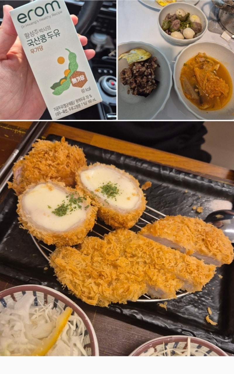임당 하루 식단 | 임신 28주 7일차 혈당관리, 돈까스 외식도 수치인 성공