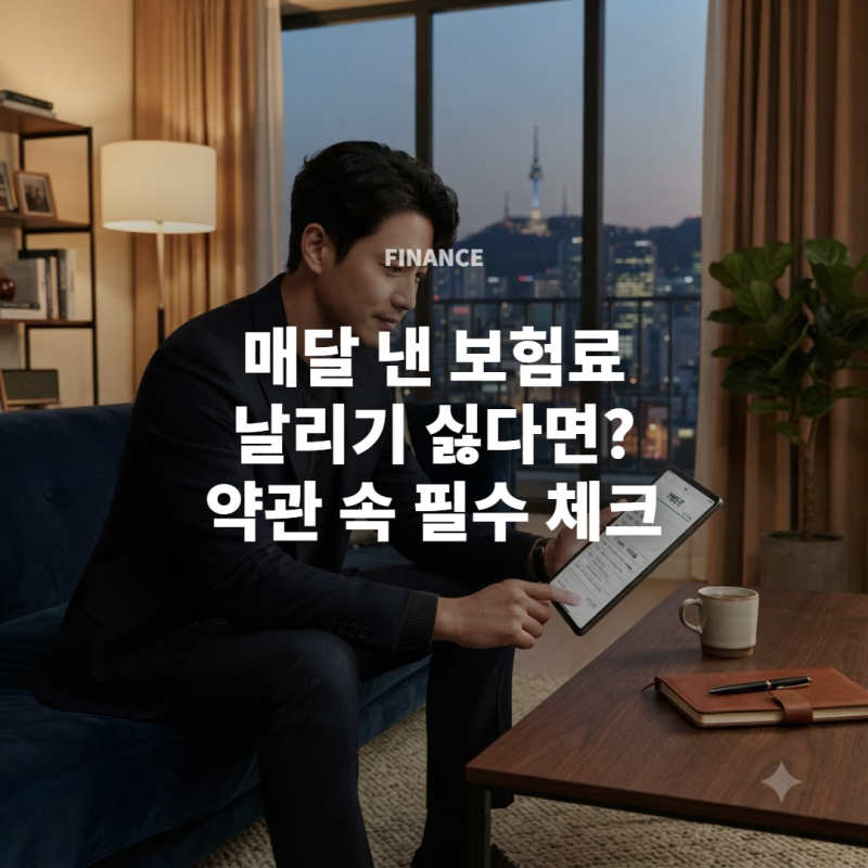 정기보험 약관 확인 4대 핵심 포인트, 종신보험 차이와 일반사망 보장 가이드