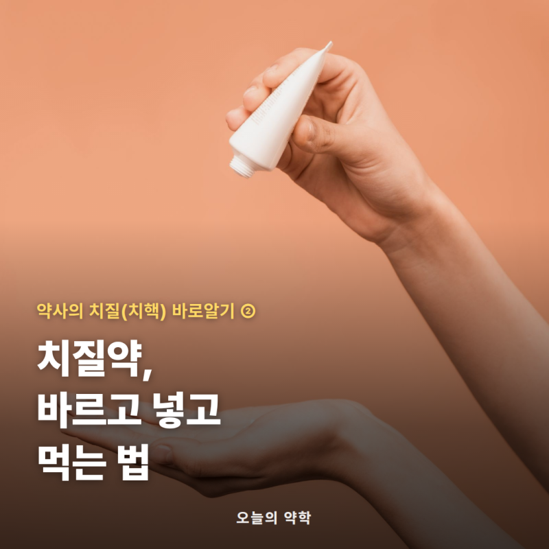 치질 연고·좌약·먹는 약 총정리 — 성분 지도와 좌약 제대로 넣는 법 (치질 2편)