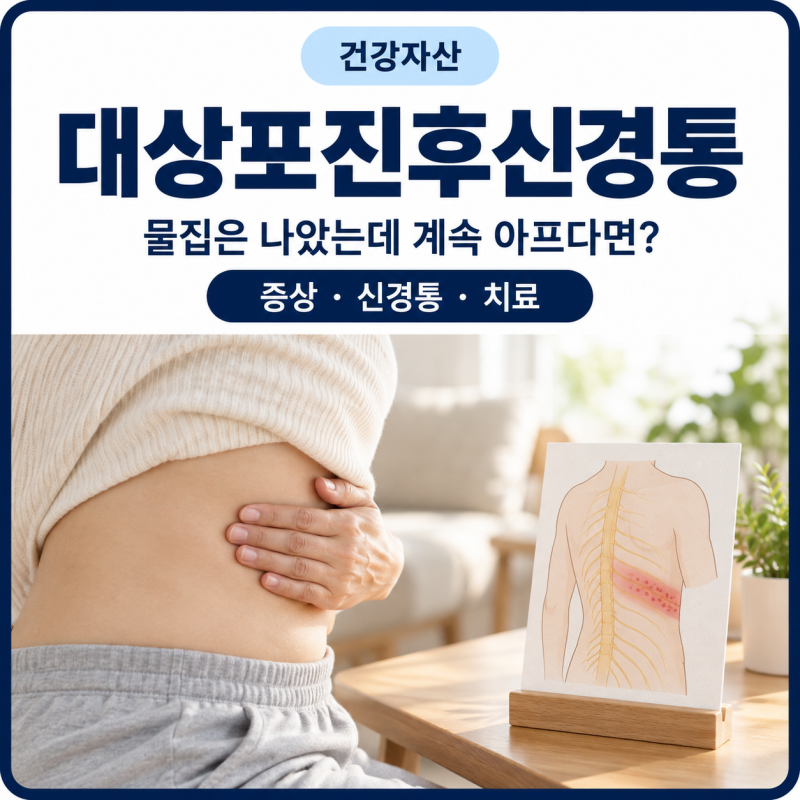 대상포진 후유증, 대상포진후신경통증상