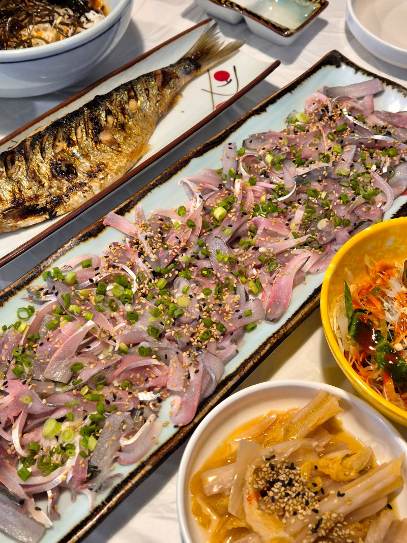 가을 제철 광주 전어회 동천동 사람 많고 스끼 맛있는 곳