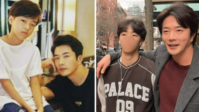 "연예계 데뷔해도 되겠는데?" 권상우만큼 큰 아들 룩희 근황