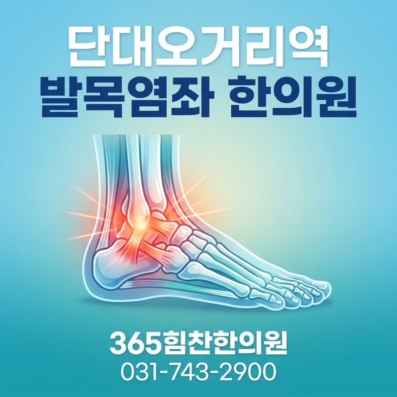 단대오거리역 발목염좌 한의원