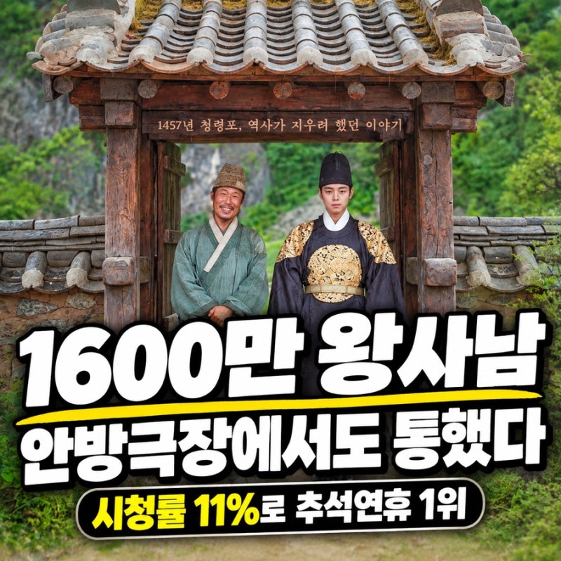 1600만 ‘왕사남’, 안방극장에서도 통했다!