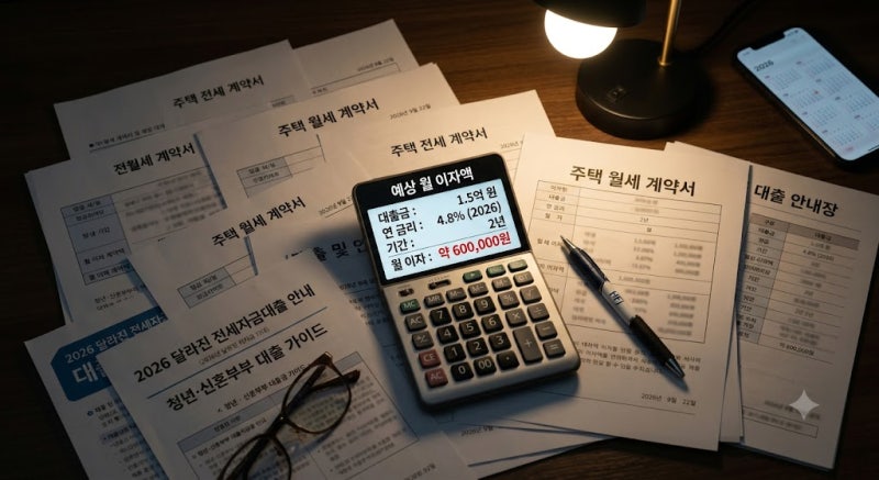 덜컥 가계약금부터 넣었다가 날릴 뻔! 2026년 청년 맞춤형 전월세보증금 대출 조건 및 한도, ....