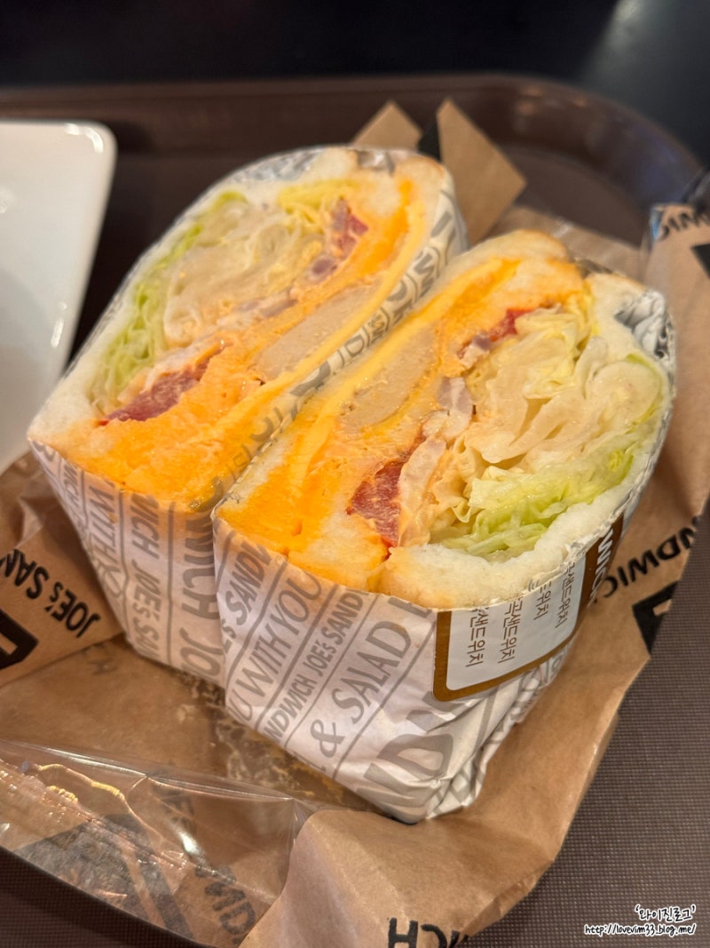 강남 서초 고속터미널 맛집 죠샌드위치 간단한 한끼 메뉴