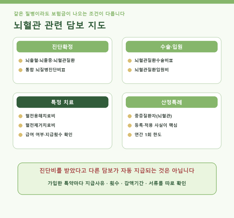 뇌혈관질환진단비??, 뇌졸중진단비??