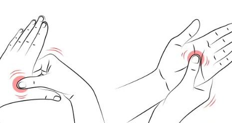 급체 속 뚫어주는 응급 손지압 건강법