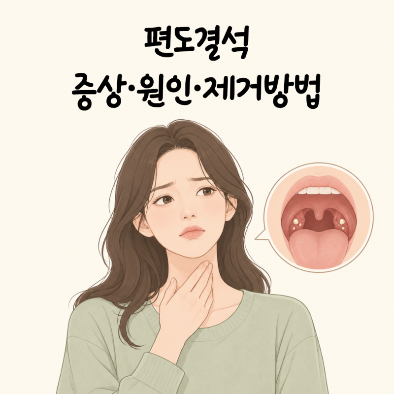 입에서 노란 알갱이가 나온다면? 편도결석 원인과 제거방법