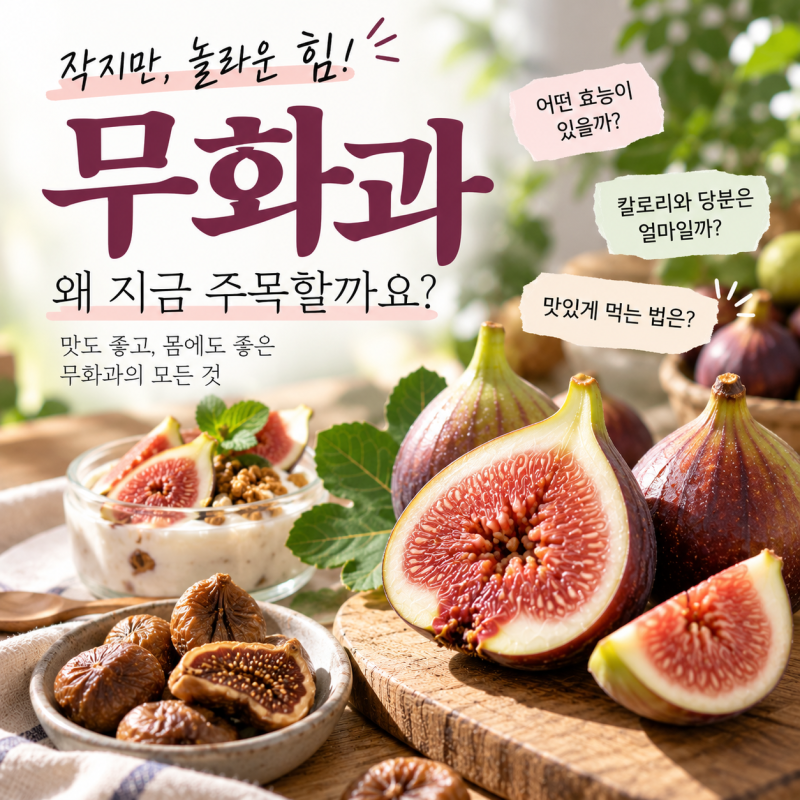 무화과효능 총정리 칼로리 당뇨 알레르기까지