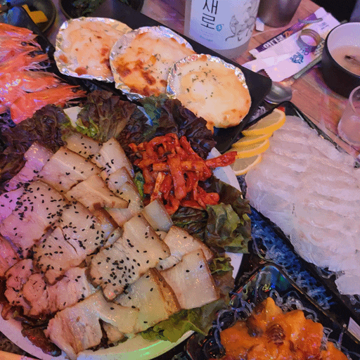 강릉 포남동 맛집 | 장사의신 포차, 황제해물보쌈과 치즈가리비구이 솔직 후기!