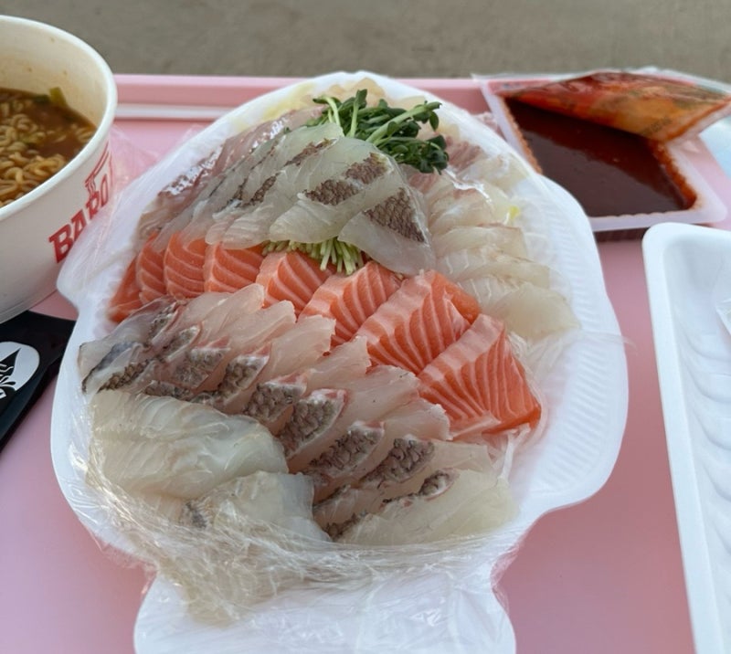 노량진수산시장 회 포장｜온누리상품권 2만원 환급받고 여의나루 회크닉 후기