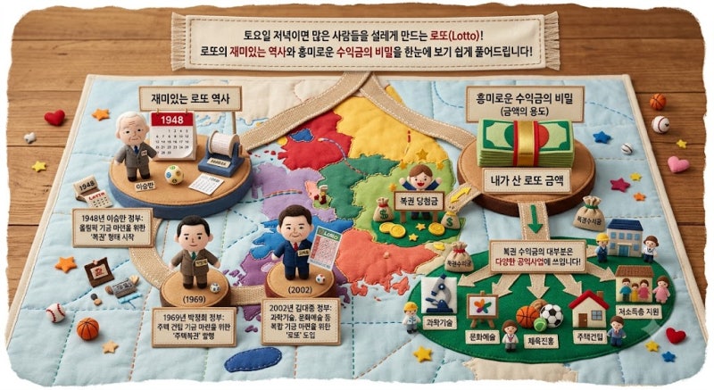 로또의 역사와 수익금의 비밀! 내가 산 로또 돈은 어디에 쓰일까?
