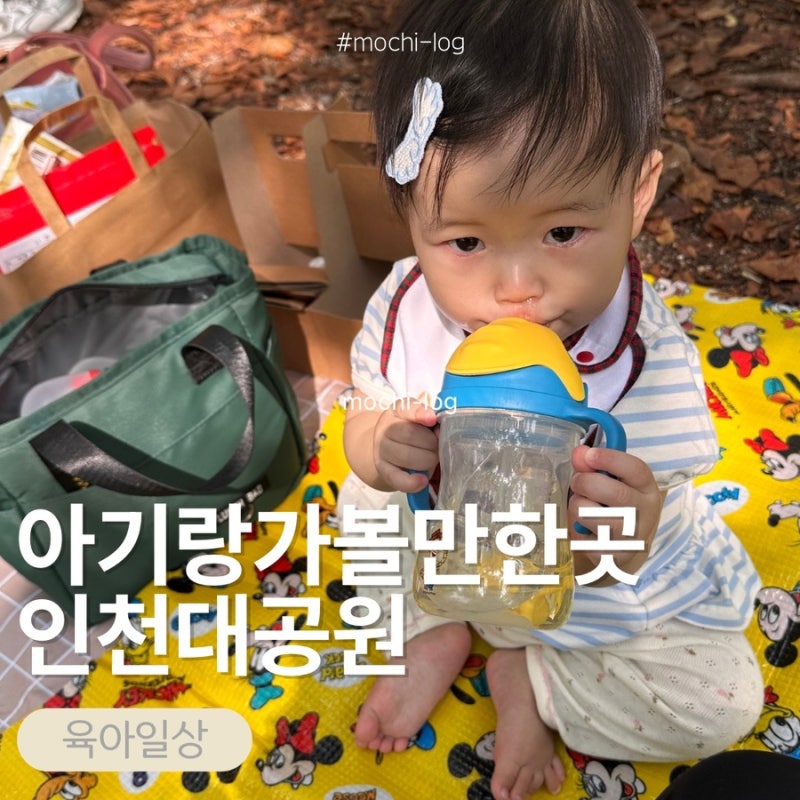 Incheon with a Baby: Picnic at Incheon Grand Park with an 8-Month-Old