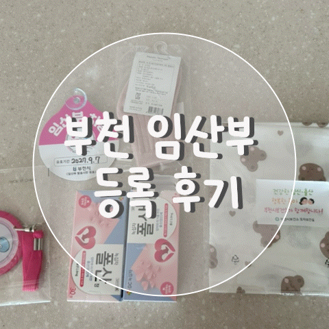 부천 임산부 등록 후기 | 임신 8주차 둘째, 보건소 혜택부터 선물까지