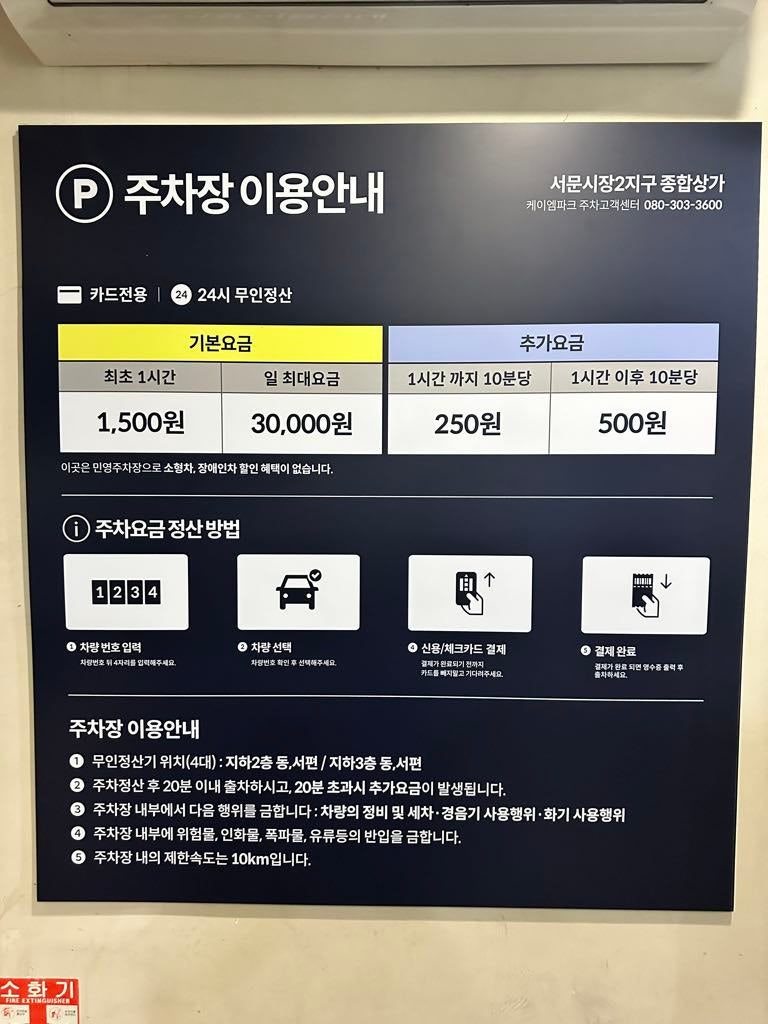대구 서문시장 평상시 휴무일·영업시간·상가지구별 연락처·주차요금 총정리