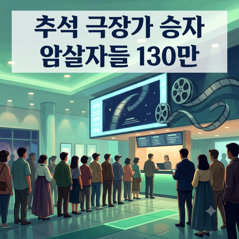 [정리] 추석 극장가 승자 '암살자(들)', 나흘 연속 1위 130만 돌파